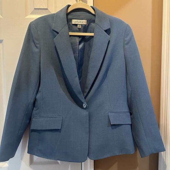 Kasper Jackets & Blazers - Kasper Blue Blazer